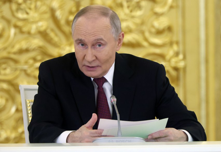 Władimir Putin w Moskwie, 8 grudnia 2025 r.