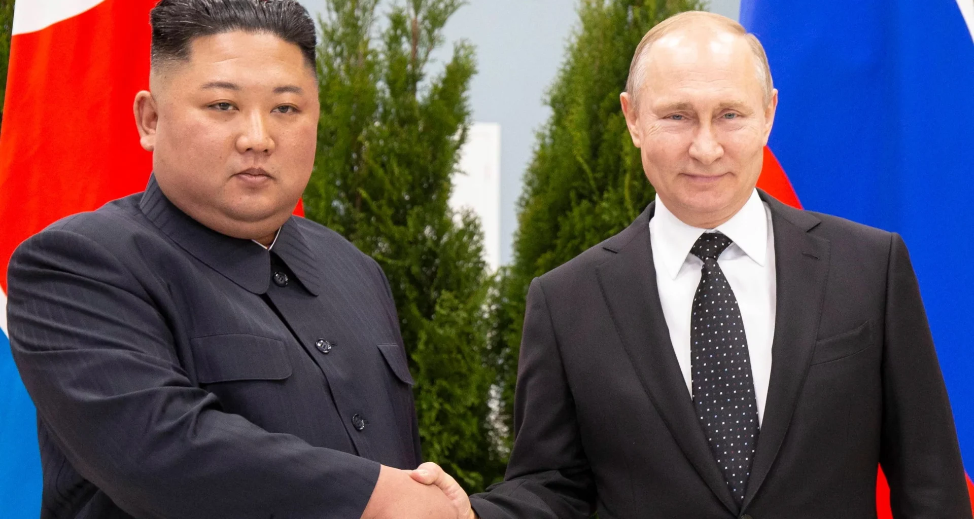 Kim Dzong Un i Władimir Putin