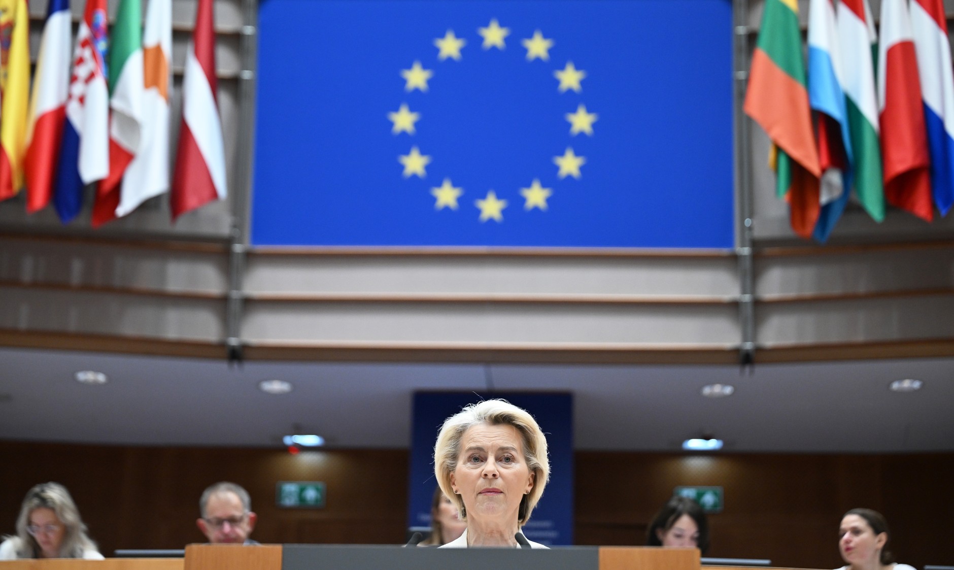Przewodnicząca Komisji Europejskiej Ursula von der Leyen, Bruksela, 13 listopada 2025 r.
