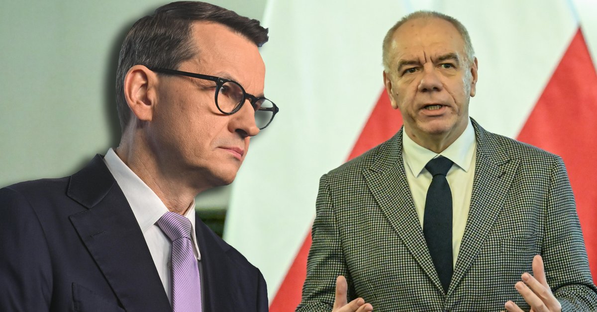 Jacek Sasin skrytykował Mateusza Morawieckiego. Uszczypliwa riposta