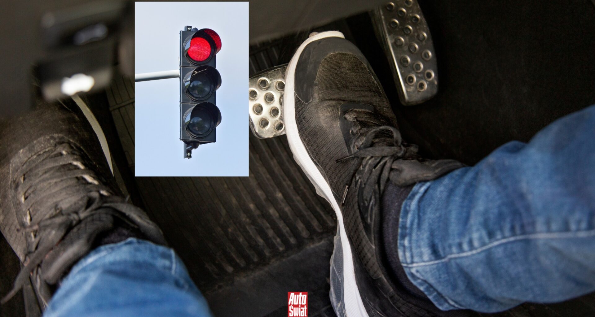 Trzymasz nogę na sprzęgle na światłach? To częsty błąd wielu kierowców