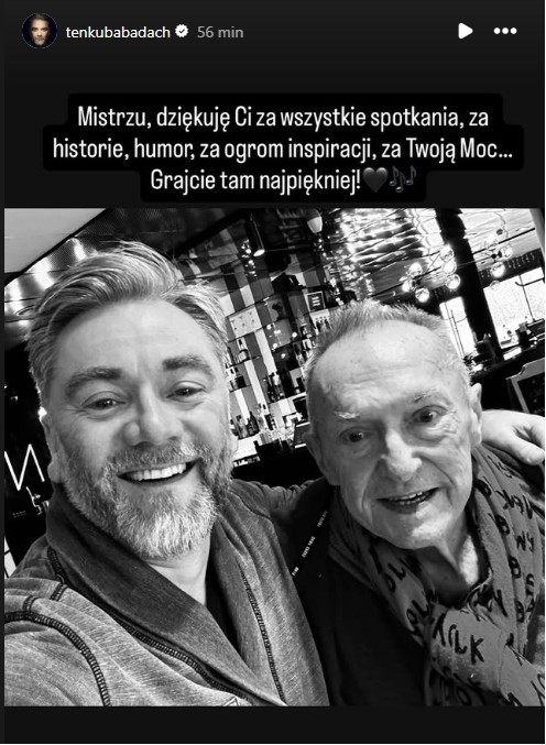 Kuba Badach żegna Michała Urbaniaka