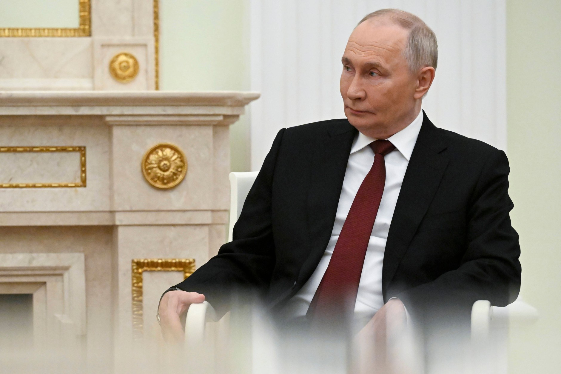 Władimir Putin na spotkaniu z szefem MSZ Węgier