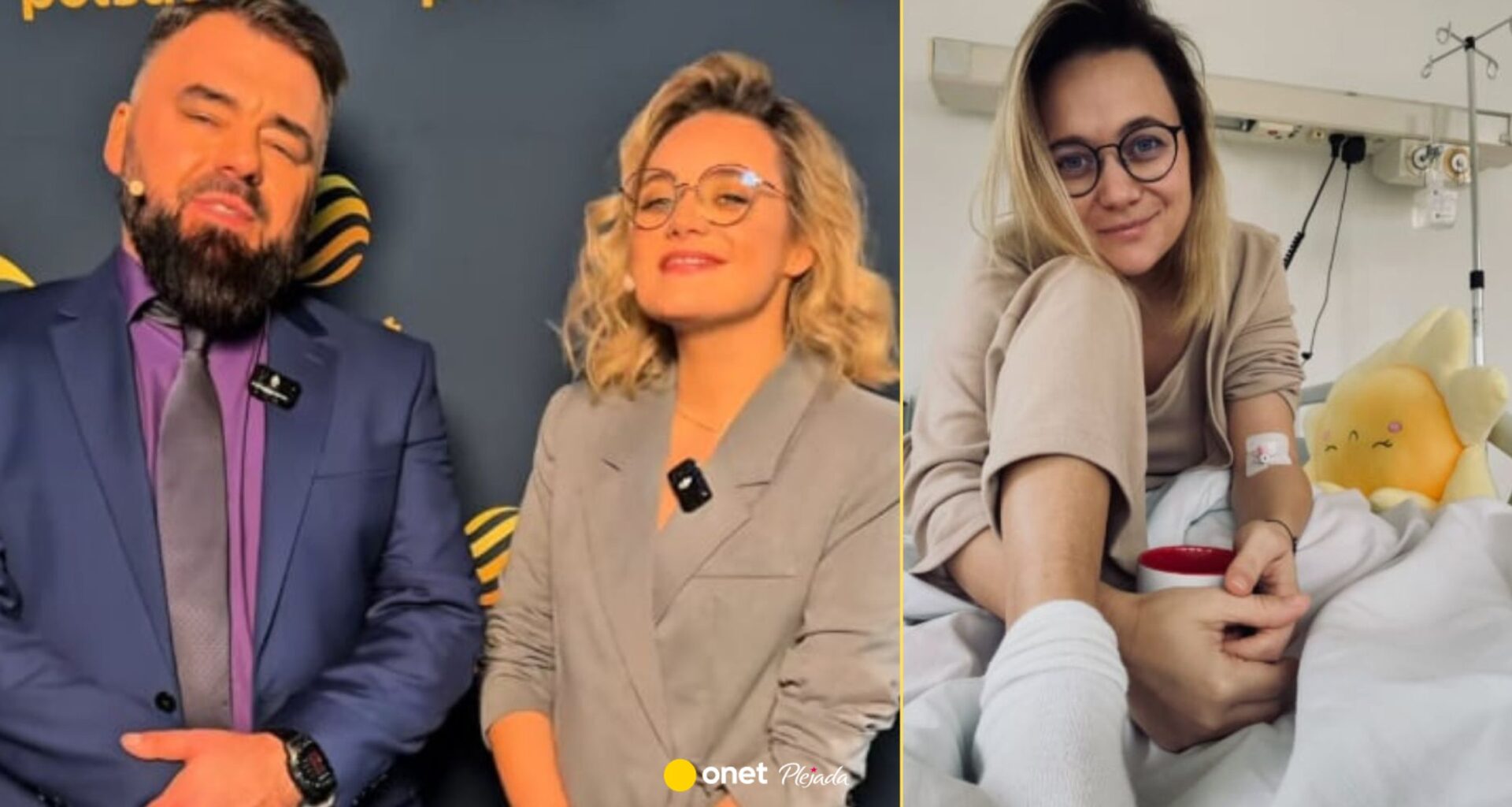 Olga Łasak z kabaretu Czesuaf na zdjęciu ze szpitala. "Jestem zmęczona psychicznie"