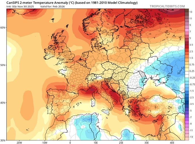 Luty będzie nieco cieplejszy od stycznia, ale temperatura nie powinna być szczególnie wysoka