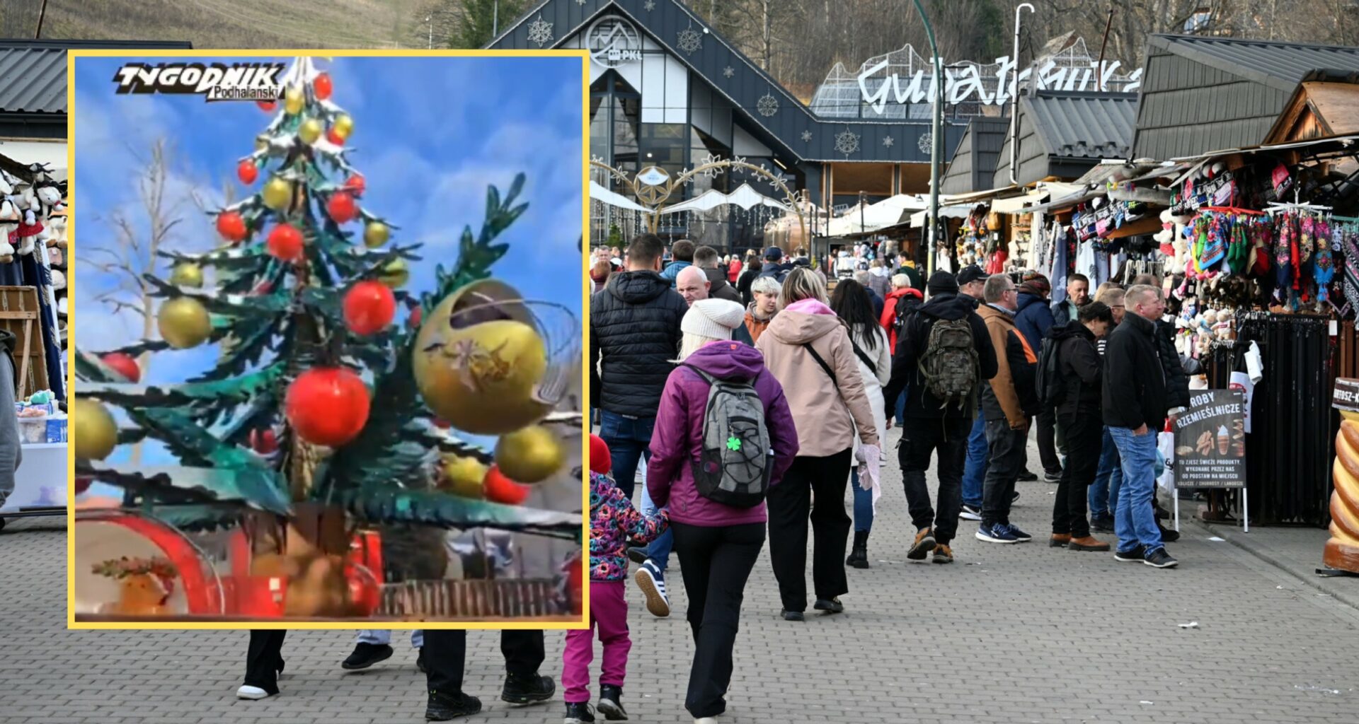 Krupówki w Zakopanem (x.com/24tp_pl)