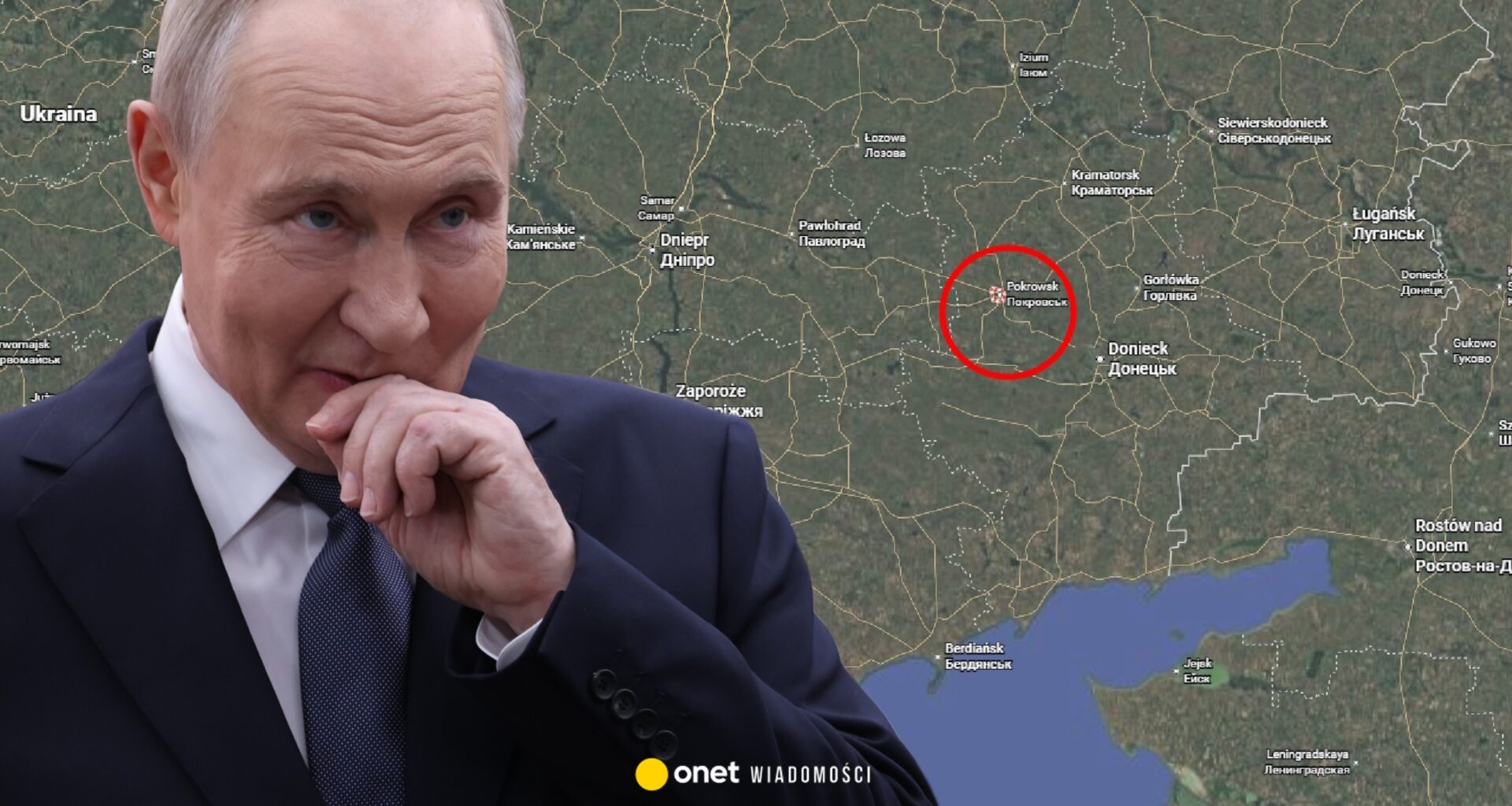 Upada kluczowe miasto na wschodzie Ukrainy. Putin rozpoczyna operację "pas fortec"