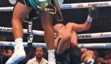 Potworny nokaut. Padł nieprzytomny na liny [WIDEO]