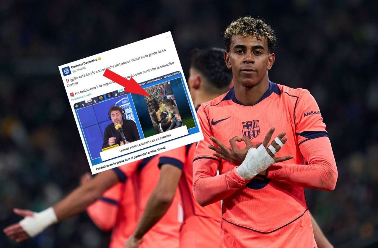 Incydent w trakcie meczu Barcelony. Chodzi o ojca Yamala