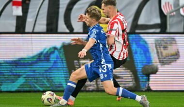 Czerwona kartka i gol za golem w meczu Cracovii z Lechem