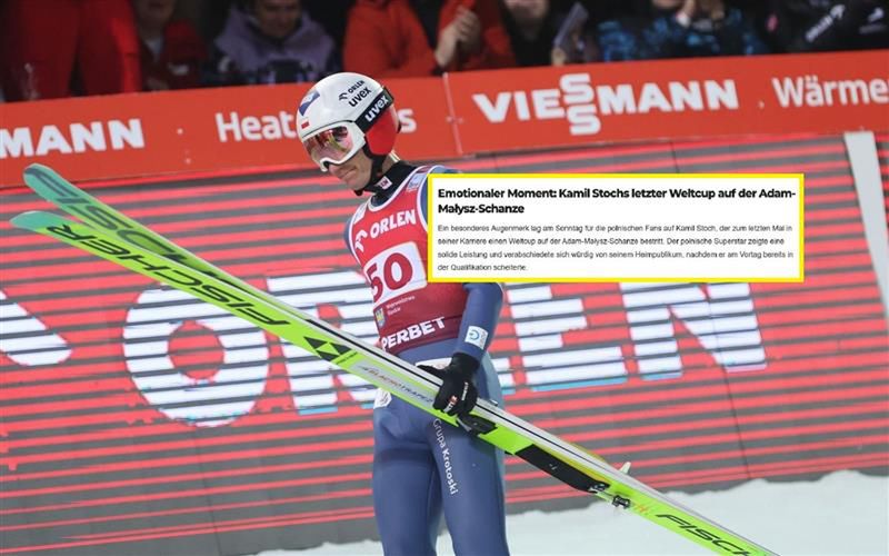 Niemcy też to zauważyli. Poruszająca chwila w Wiśle