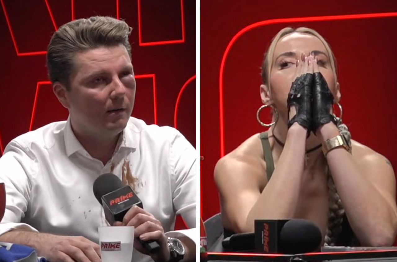 Awantura przed freakową galą. Były partner Schreiber oberwał na jej oczach - SportoweFakty