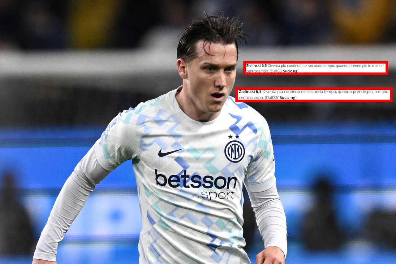 Inter stracił szansę na trofeum. Tak Włosi ocenili Zielińskiego