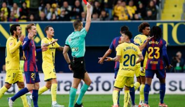 Wygrana FC Barcelony na koniec. Karny i czerwona kartka pomogły