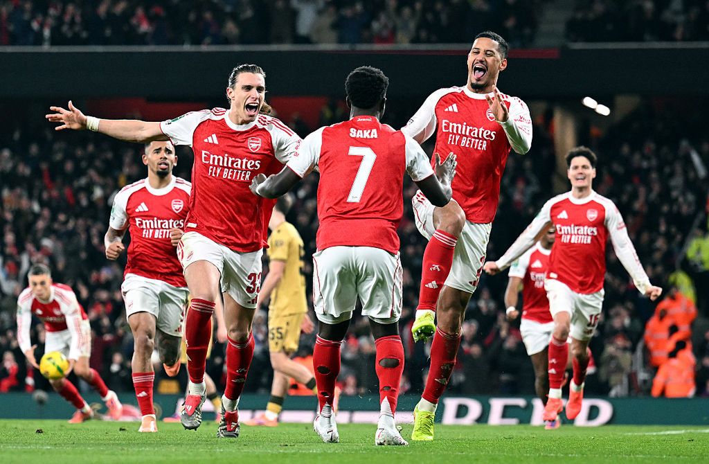 Decydowały rzuty karne. Arsenal w półfinale Carabao Cup