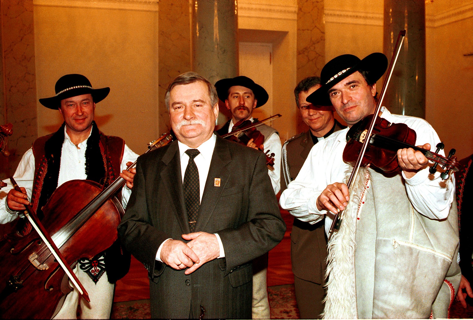 Jan z Lechem Wałęsą