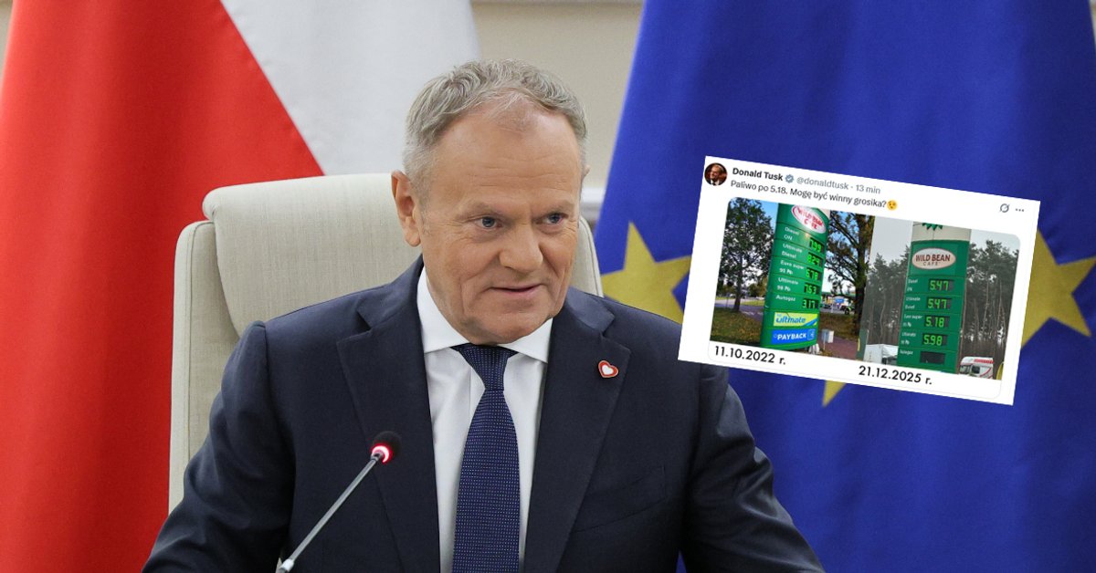 Donald Tusk nawiązał do swojej słynnej deklaracji. "Mogę być winny grosika?" - Onet