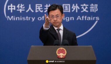 Stanowcza reakcja Chin na decyzję USA. "Szkodzi pokojowi"