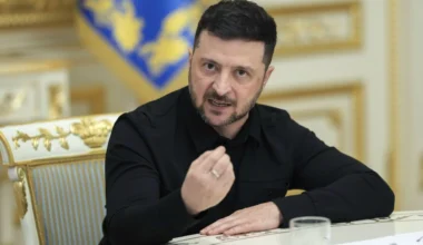 Wołodymyr Zełenski, prezydent Ukrainy