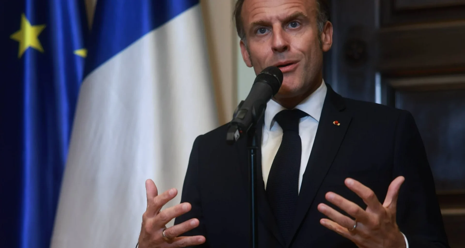 Emmanuel Macron, prezydent Francji