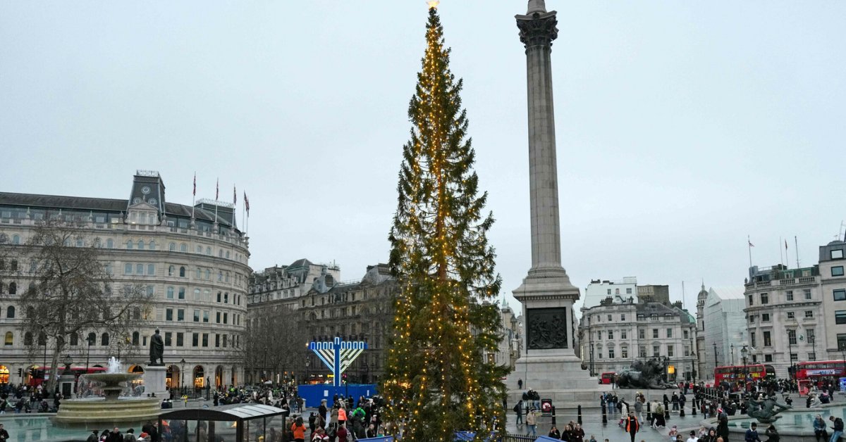 Chionka na Trafalgar Square