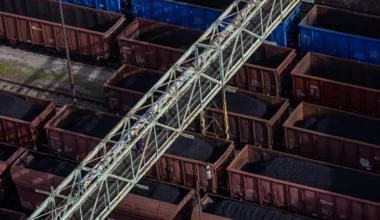 Wagony z węglem. Zdj. ilustracyjne