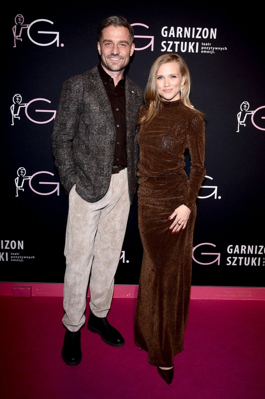 Marcin Rogacewicz i Agnieszka Kaczorowska