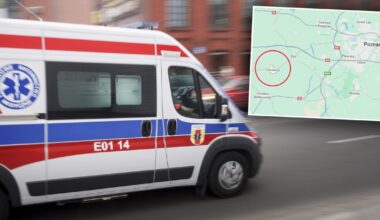 Opalenica. Tragedia podczas świąt. Kobieta nie żyje, ratownicy w szpitalu