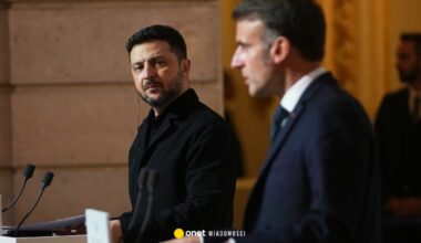 Macron ostrzegł Europę. "Istnieje możliwość, że USA zdradzą Ukrainę"