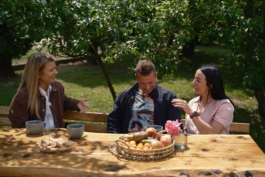 Kadr z programu "Rolnik szuka żony"