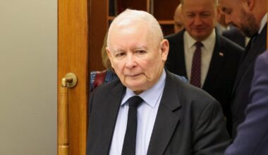 Jarosław Kaczyński w Sejmie