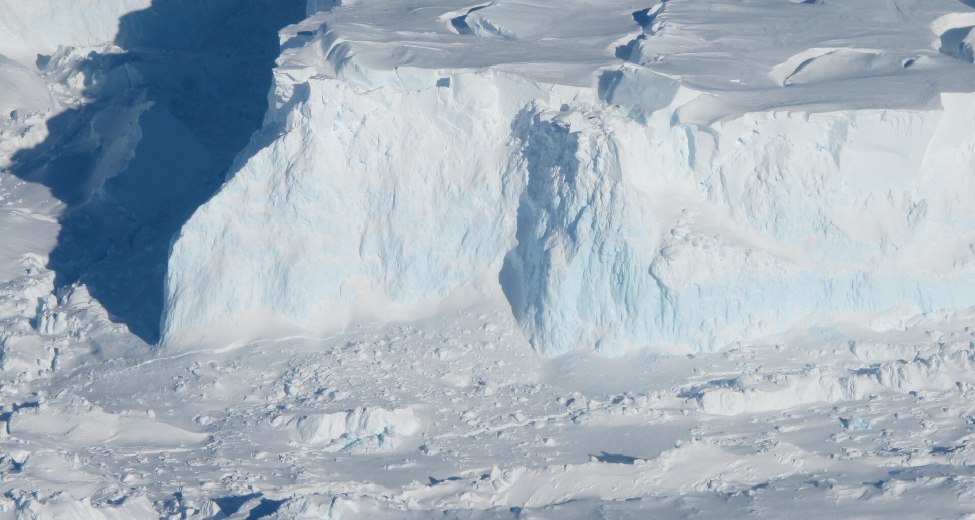 Lodowiec Thwaites w 2012 r.