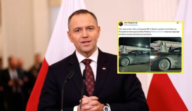 Brudna limuzyna dla Karola Nawrockiego. MSZ odpiera zarzuty