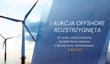 Offshore: Pierwsza aukcja dla morskich farm wiatrowych rozstrzygnięta - Aktualności