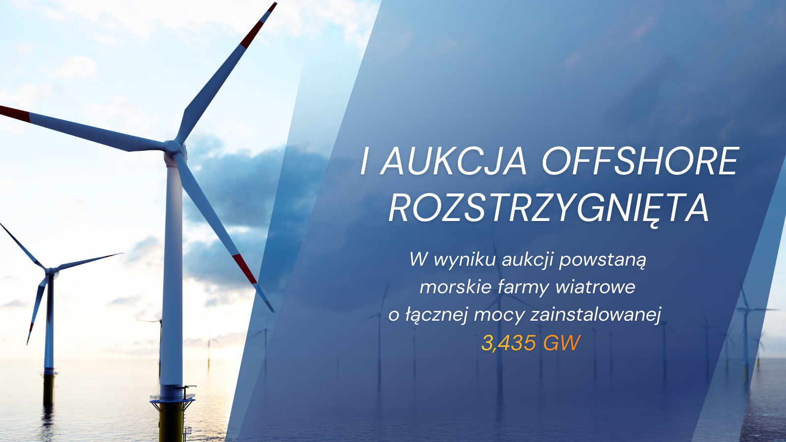 Offshore: Pierwsza aukcja dla morskich farm wiatrowych rozstrzygnięta - Aktualności