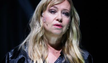 Dorota Segda w spektaklu "Zamach na Narodowy Stary Teatr", reż. Jakub Skrzywanek