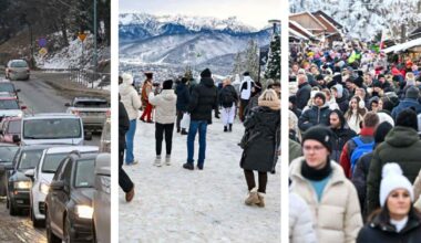 Tłumy turystów w Zakopanem. - Informacje