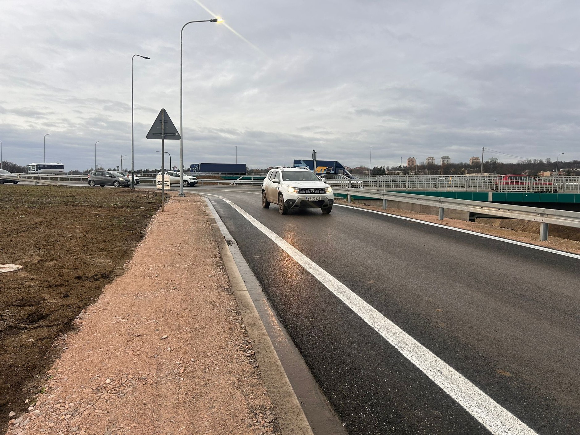 Otwarcie przejezdności odcinka S7 pomiędzy węzłami Grębałów i Nowa Huta