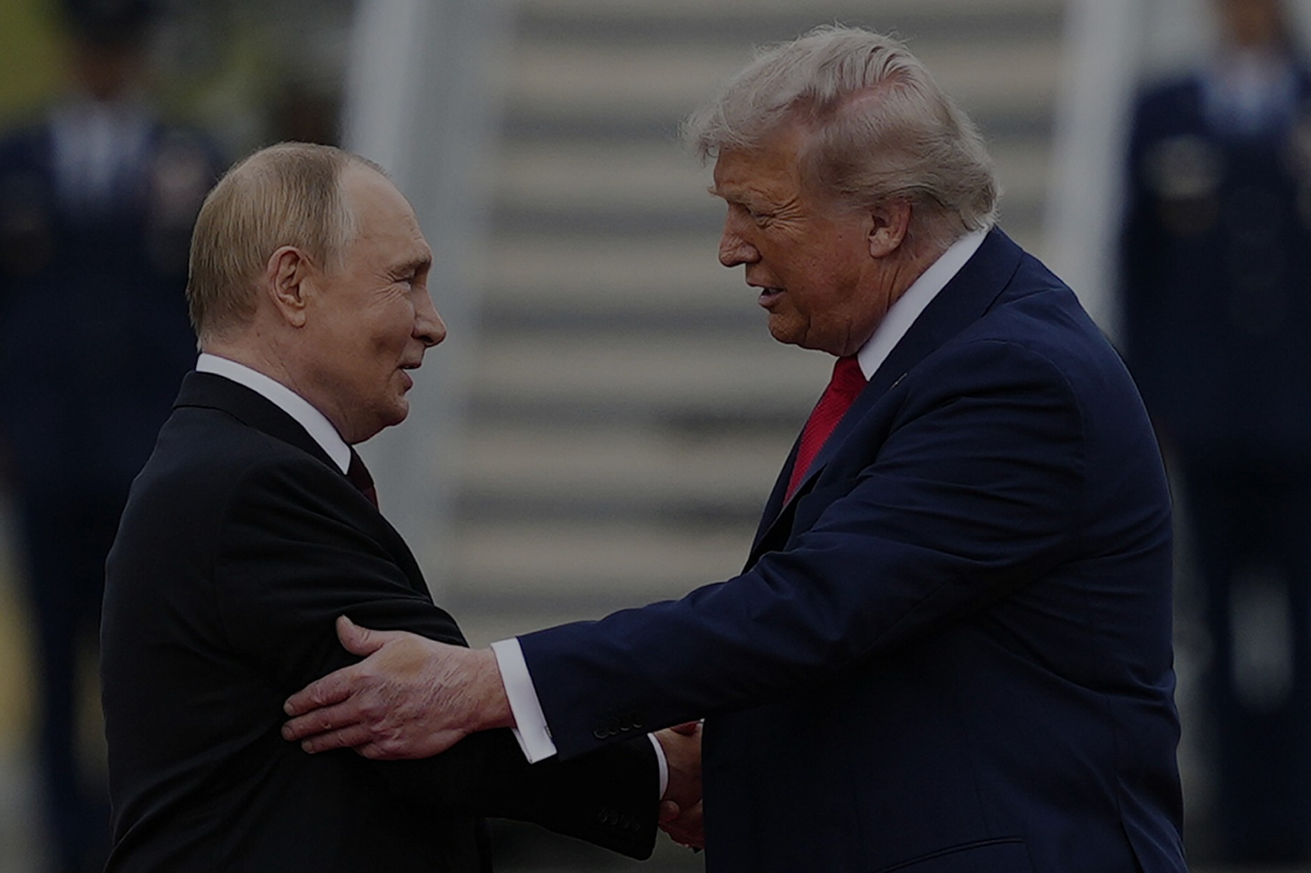 Władimir Putin i Donald Trump na Alasce, 15 sierpnia 2025 r.