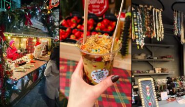 Stoiska na jarmarkach świątecznych w Opolu oraz Gdańsku