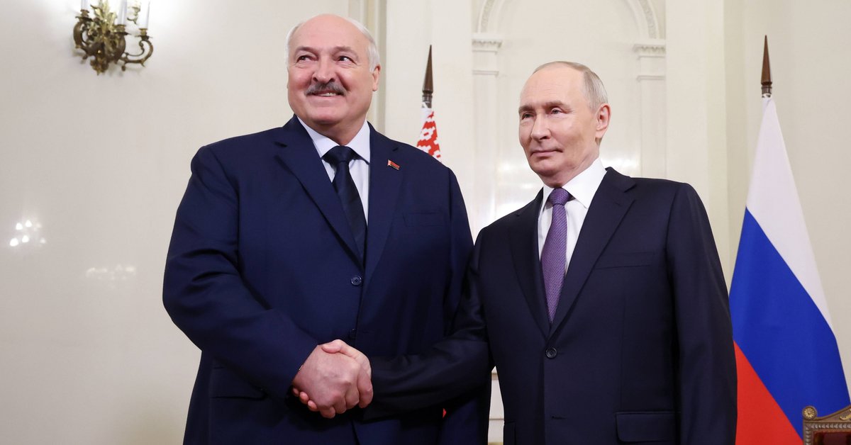 Aleksander Łukaszenko spotkał się z Władimirem Putinem. "Życie nie pozwala nam odpocząć"