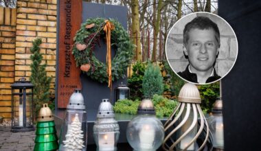 Piękny gest na grobie Krzysztofa Respondka. Widać to z daleka