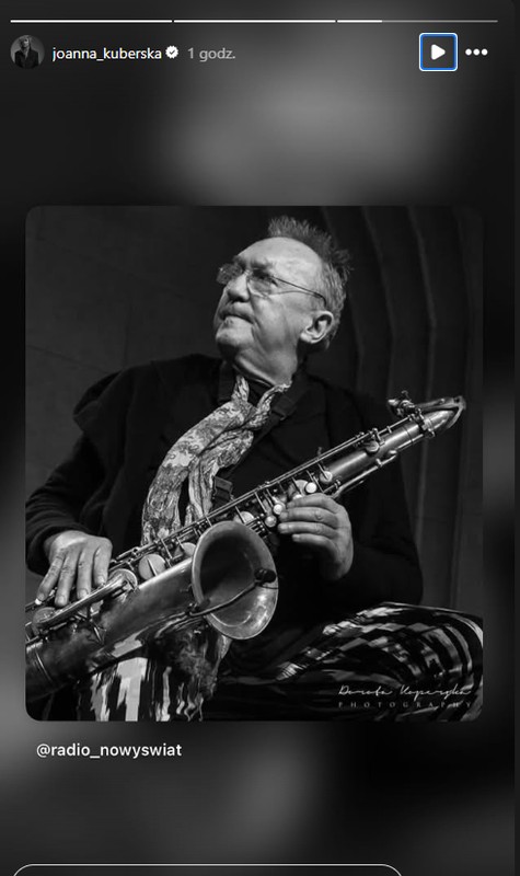 Joanna Kuberska żegna Michała Urbaniaka