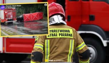 Tragedia w Wielkopolsce. Samochód elektryczny uderzył w drzewo i stanął w płomieniach - Onet Wiadomości