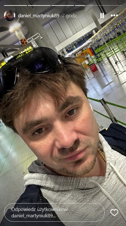 Daniel Martyniuk wraca na święta Bożego Narodzenia do rodziny