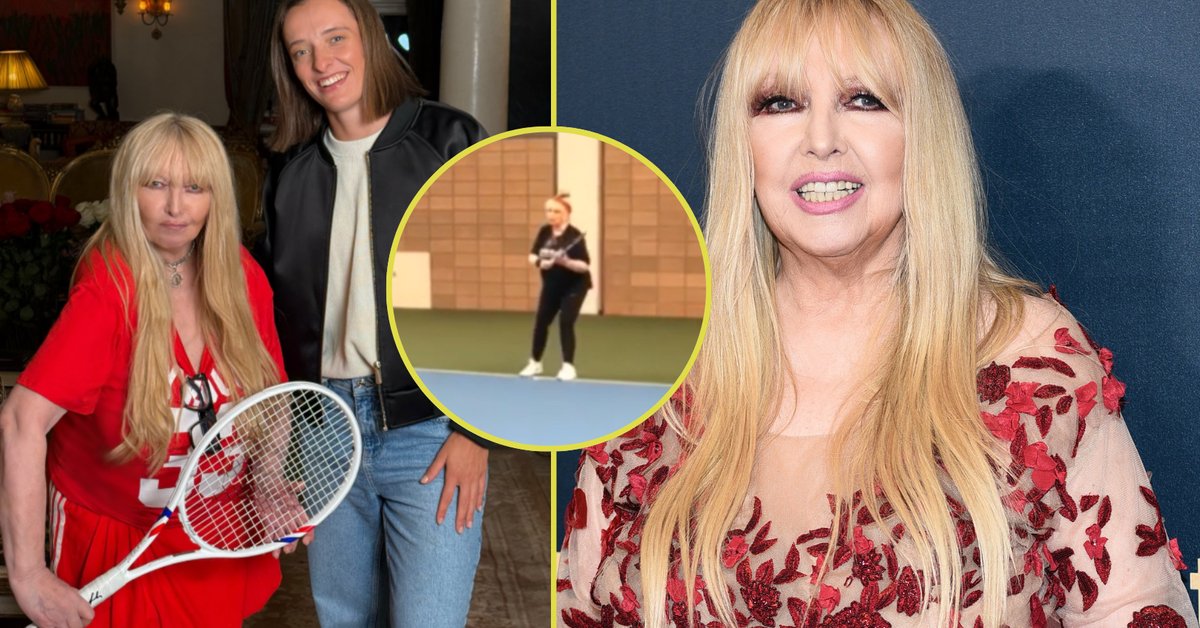 Maryla Rodowicz dla Igi Świątek zarywa noce. Sama regularnie wychodzi na kort