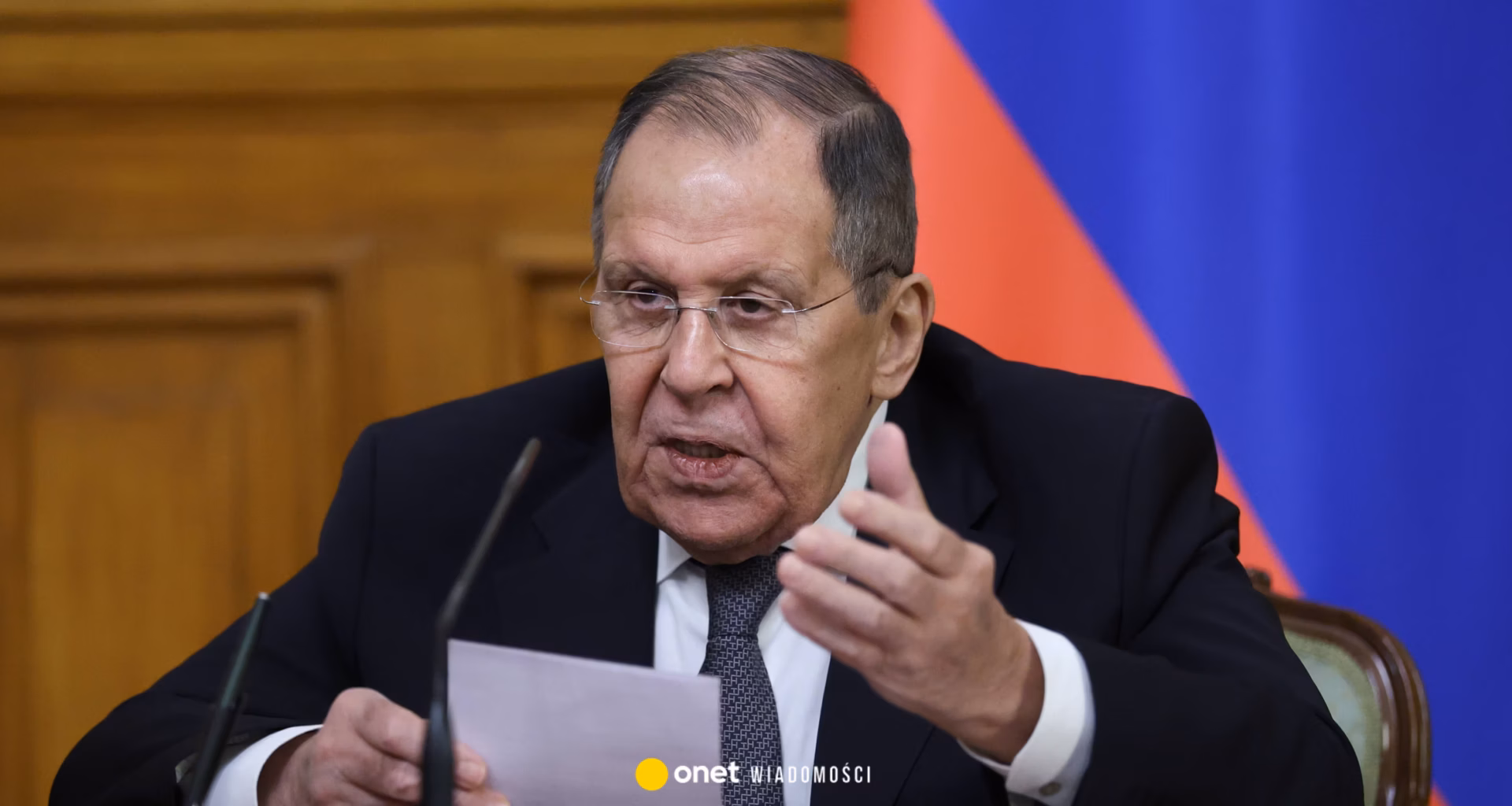 Siergiej Ławrow oskarża Ukrainę o atak na rezydencję Władimira Putina