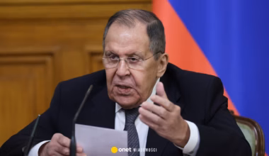 Siergiej Ławrow oskarża Ukrainę o atak na rezydencję Władimira Putina