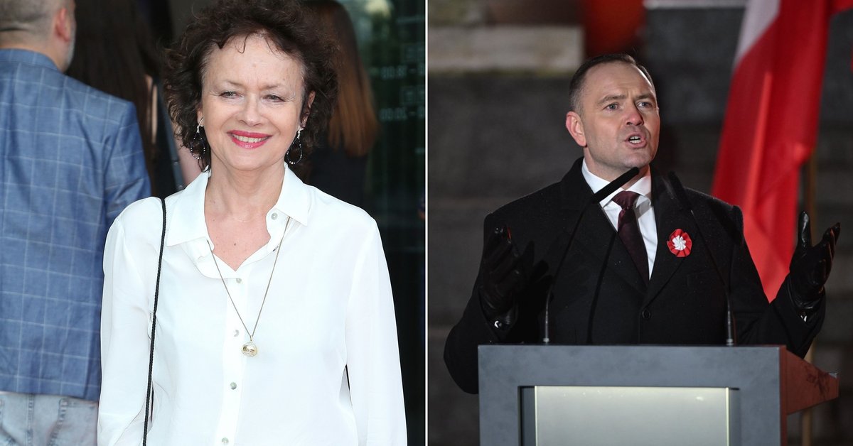 Joanna Szczepkowska sarkastycznie o Karolu Nawrockim. Wskazuje, za co prezydent "pobiera wynagrodzenie" - Onet