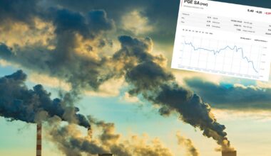 Akcje PGE najniżej od pół roku. W dół o pół miliarda od giełdy "na przywitanie" nowego szefa